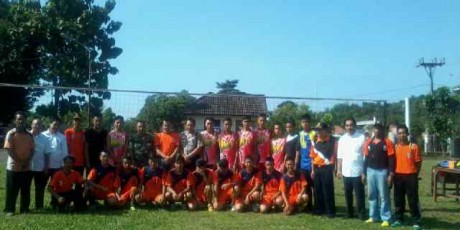 Liga Volly Antar Desa dan Kelurahan Digelar