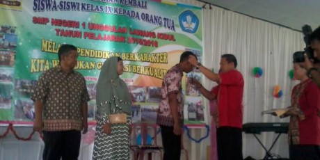 278 Siswa/i SMP N 1 Lawang Kidul Dilepas