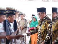 Bupati Muara Enim Sumbangkan Gaji Pertamanya Kepada Korban Kebakaran