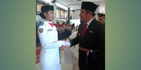 Jadi Paskibraka Tingkat Provinsi, Nurul Azizah Termotivasi Jadi Kowad atau Polwan