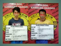 Curi Mesin Jenset, Polsek Rambang Niru Diringkus Pelaku dan Penadah