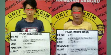 Curi Mesin Jenset, Polsek Rambang Niru Diringkus Pelaku dan Penadah