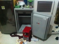 Rampok Bersenpi Kuras Brankas Petani di Gelumbang