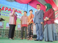 SMP N 2 Tanjung Agung Lepas Siswa/i Kelas IX