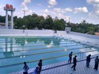 PTBA Serahkan Kolam Renang Berskala Internasional Kepada Pemkab Muara Enim