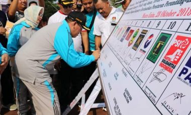 Bupati Muara Enim Ajak Ciptakan Pemilu Damai 2019