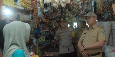 Jelang Lebaran, Wabup Muara Enim Sidak Pasar Kota