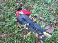 Geger, Sesosok Mayat Ditemukan di Pinggir Jalan Desa Embacang Muara Enim