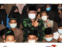 Pj. Bupati Muara Enim Kunjungi Ponpes dan Panti Asuhan Rawdhaotut Taufiq