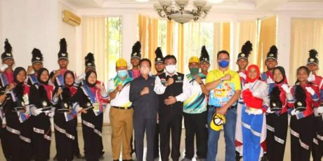 567 Kontingen Kabupaten Muara Enim Diberangkatkan Menuju Porprov Sumsel XIII