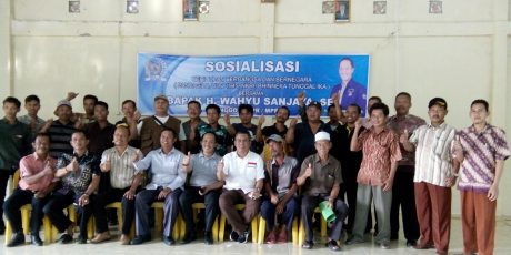 Wahyu Sanjaya Tatap Muka Dengan Masyarakat Trans