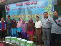 PT MME Salurkan 216 Bingkisan Lebaran