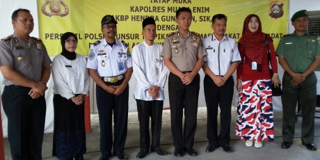 Kapolres Muara Enim Kunker Ke Lawang Kidul