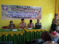 Ini Dia Pengurus Kwartir Ranting Lawang Kidul Yang Baru
