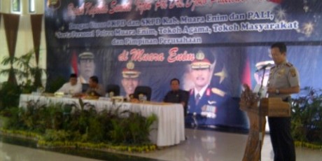 Kapolda : Muara Enim Peringkat Satu Kepemilikan Senpira