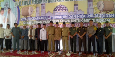 Hari Pertama Masuk Kerja, Pemkab Muara Enim Gelar Halal Bilhalal