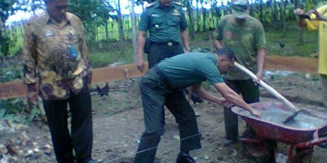 Kodim 0404 Muara Enim Bedah Rumah Saparudin
