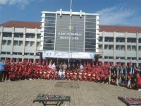 Marching Band SMK Negeri 1 Muara Enim Tampil Memukau di Hardiknas Ke-109