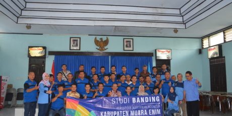 PWI Muara Enim Timba Ilmu dari PWI Yogjakarta