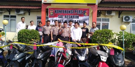 Spesialis Pencuri Motor Milik Jama’ah Masjid Diringkus