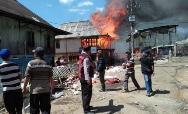 Dilalap Si Jago Merah, Puluhan Rumah di Semende Ludes Terbakar