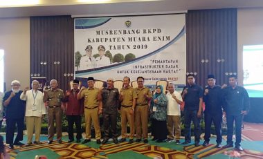 Wabup Muara Enim Buka Musrenbang RKPD 2019