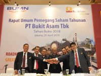 PT Bukit Asam Bagikan Deviden 75 Persen pada RUPST 2018