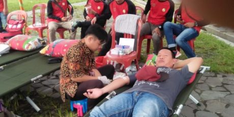 Bantu PMI Muara Enim, PKB TEF Gelar Kegiatan Donor Darah