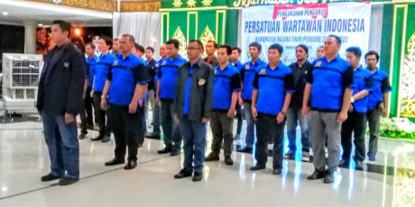 Pengurus PWI Muara Enim Periode 2019-2022 Resmi Dilantik