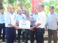 Tunjukan Kepedulian, PT TEL PP Berikan Bantuan Sumur Bor dan MCK