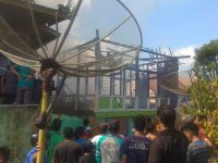 Diamuk Si Jago Merah, Dua Rumah Ludes Terbakar di Desa Karang Raja Muara Enim