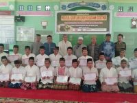 Warga Binaan Lapas Klas IIB Muara Enim Khatamkan Baca Qur’an