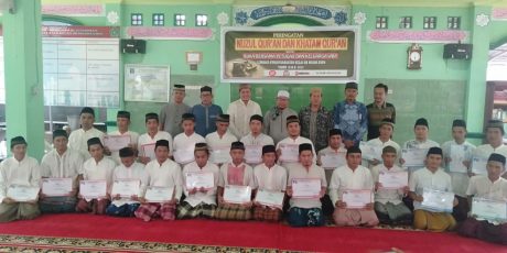 Warga Binaan Lapas Klas IIB Muara Enim Khatamkan Baca Qur’an