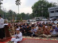 Berharap Turun Hujan, Bupati dan Wabup Muara Enim Shalat Istisqa Bersama Masyarakat