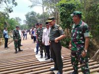 Ketua Tim Wasev Tinjau Program TMMD Ke-106 Kodim 0404 Muara Enim