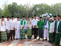 Peringati Hari Santri, Ribuan Santri dan Pelajar Padati Lapangan Merdeka Muara Enim