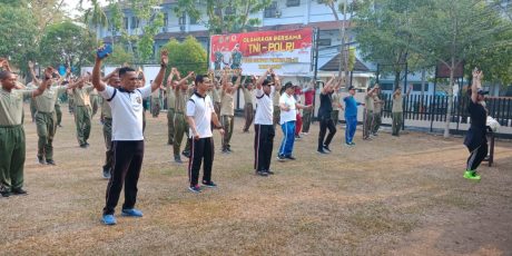 Peringati Hari Sumpah Pemuda, Gelar Jalan Santai dan Senam Bersama