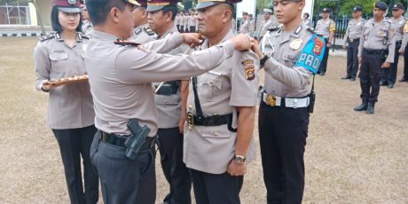 Polres Muara Enim Gelar Sertijab