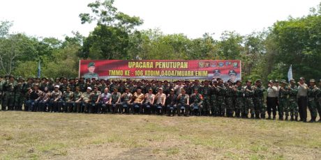 Asrena Kasad Tutup TMMD Ke-106 di Lubai