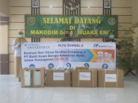 Bantu Cegah Covid-19, PT HBAP Sumbang Ribuan Masker dan APD