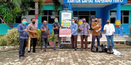 Dukung Pemerintah Cegah Covid-19, PT Pertamina EP Asset 2 Limau Field Salurkan Bantuan