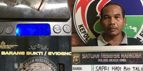 Saat Diringkus, Warga Banuayu Ini Miliki 13 Paket Sabu