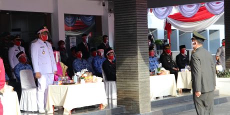 Upacara Peringatan HUT RI ke-75 di Muara Enim berlangsung Khidmat