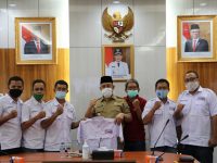 Plt Bupati Terima Audiensi Pengurus SMSI Muara Enim