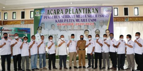 Pengurus SMSI Muara Enim Resmi Dilantik