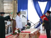 Usai Dilantik, Juarsah Resmi Jabat Bupati Muara Enim