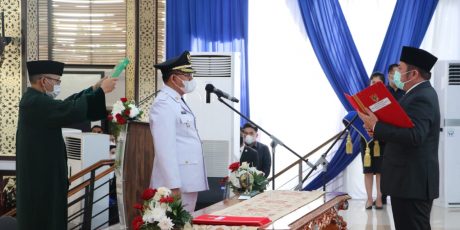 Usai Dilantik, Juarsah Resmi Jabat Bupati Muara Enim