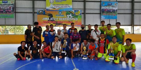 Semarakan HUT Muara Enim ke-74, PWI Muara Enim Gelar Turnamen Futsal Bareng ULP dan Kominfo