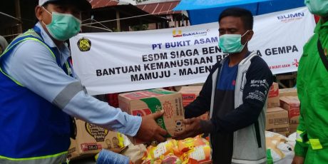 Peduli Bencana, PTBA Kirim Bantuan ke Sulbar dan Kalsel