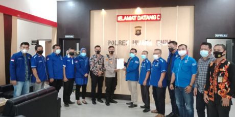 Datangi Polres, Pengurus DPC Partai Demokrat Muara Enim Minta Perlindungan